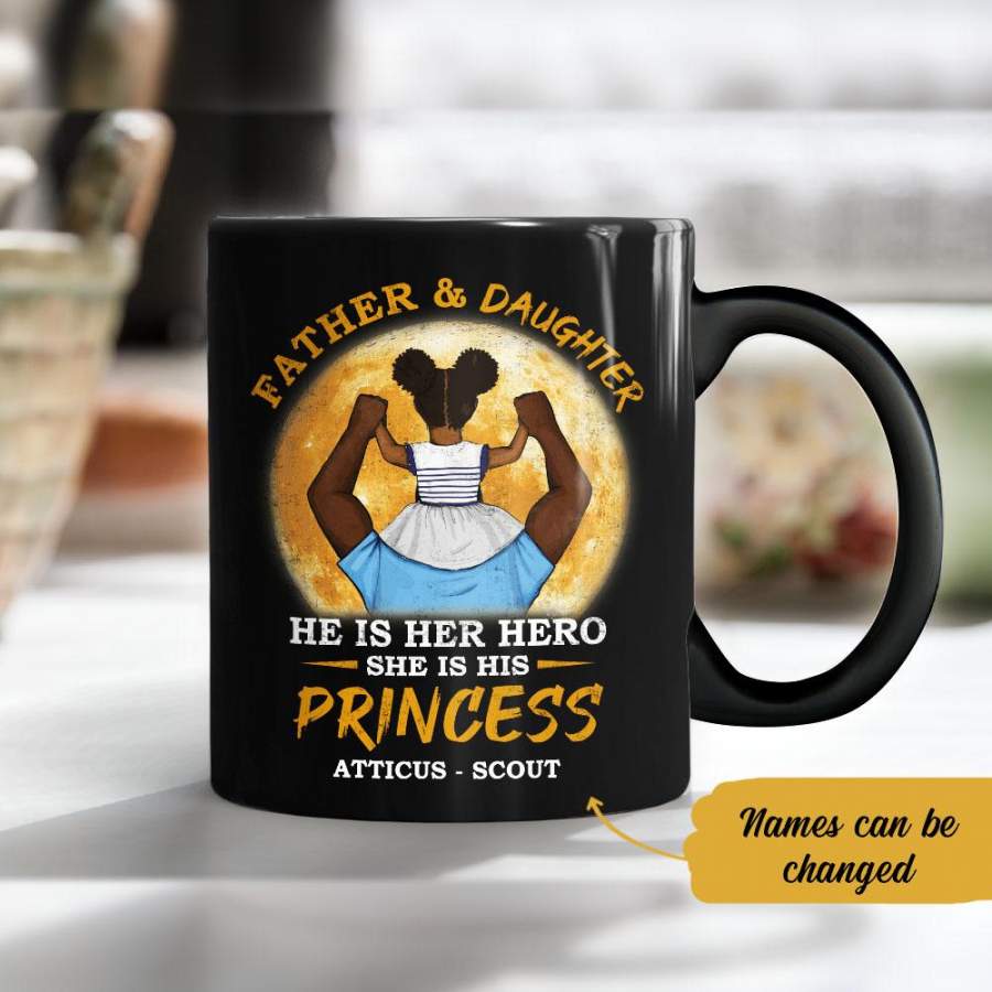 Personalized BWA Dad And Daughter Best Friend Mug AG122 65O58