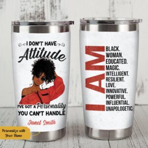 Personalized Bwa Personality Steel Tumbler